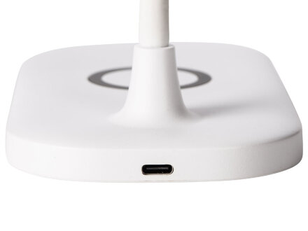 Настольный светильник с беспроводной зарядкой Nimble, 10 Вт Настольный светильник с беспроводной зарядкой Nimble, 10 Вт