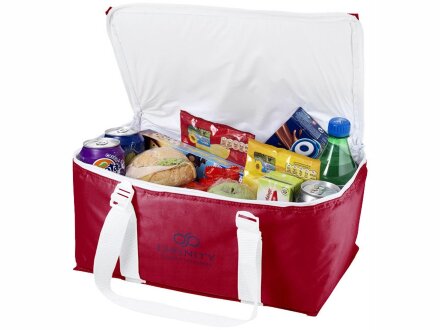 Сумка-холодильник Lavrik, красный/белый Сумка-холодильник Lavrik, красный/белый