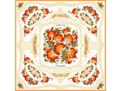 Платок Тагильский поднос, молочный Платок Тагильский поднос, молочный