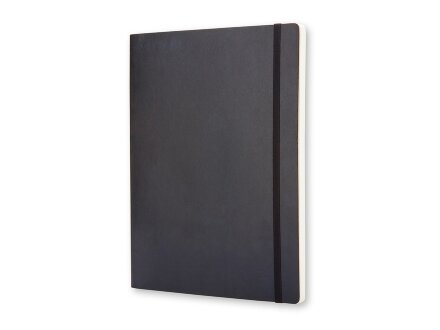 Записная книжка Moleskine Classic Soft (нелинованный), Хlarge (19х25 см), черный Записная книжка Moleskine Classic Soft (нелинованный), Хlarge (19х25 см), черный