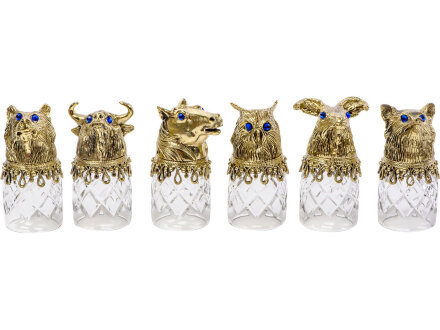 Подарочный набор Русская охота, темно-коричневый/рыжий Подарочный набор Русская охота, темно-коричневый/рыжий