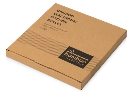 Бамбуковые кухонные весы Scale, натуральный Бамбуковые кухонные весы Scale, натуральный