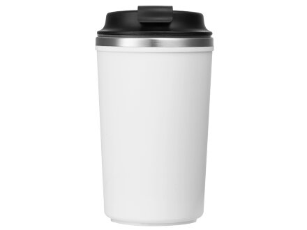 Герметичная термокружка на присоске Kick, 350 мл, белый Герметичная термокружка на присоске Kick, 350 мл, белый