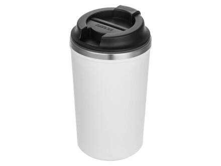 Герметичная термокружка на присоске Kick, 350 мл, белый Герметичная термокружка на присоске Kick, 350 мл, белый