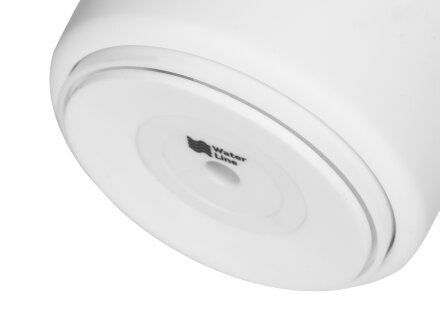 Герметичная термокружка на присоске Kick, 350 мл, белый Герметичная термокружка на присоске Kick, 350 мл, белый