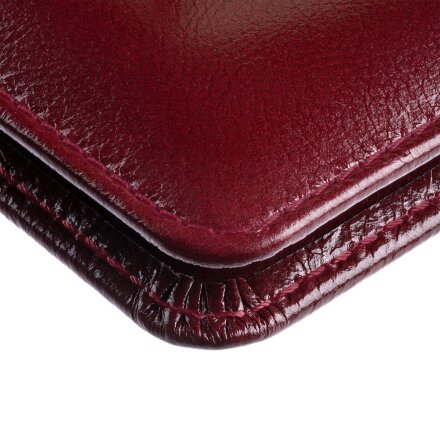 Обложка для паспорта Signature, бордовая Обложка для паспорта Signature, бордовая
