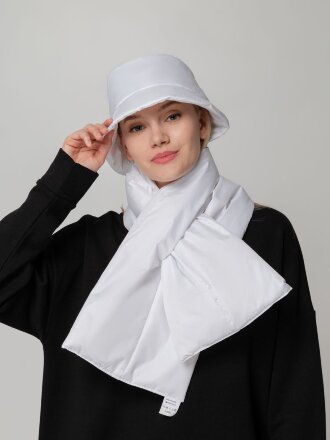 Панама утепленная Shelter, белая Панама утепленная Shelter, белая