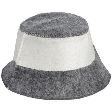 Банный набор Panam Duo, серый с белым Банный набор Panam Duo, серый с белым