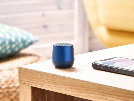 Колонка беспроводная Mino+, темно-синий