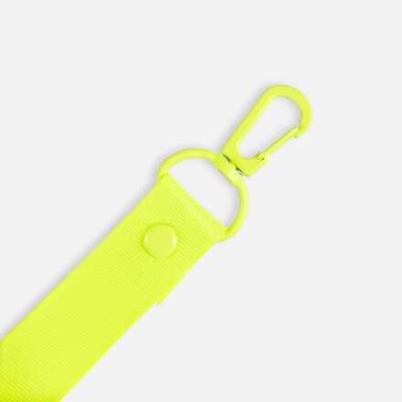 Застежка-карабин Snap Hook, M, желтый неон