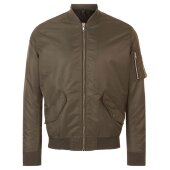 Куртка бомбер унисекс Rebel, коричневая Куртка бомбер унисекс Rebel, коричневая