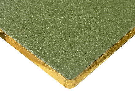 Еженедельник недатированный А6 Verde с нашивкой, зеленый Еженедельник недатированный А6 Verde с нашивкой, зеленый