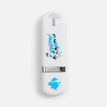 Флешка Memo, 8 Гб, белая Флешка Memo, 8 Гб, белая