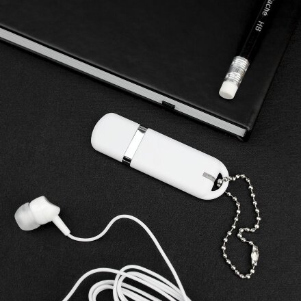 Флешка Memo, 8 Гб, белая Флешка Memo, 8 Гб, белая