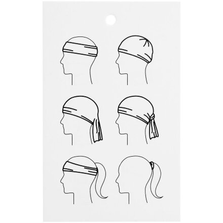 Многофункциональная бандана Dekko, синяя Многофункциональная бандана Dekko, синяя