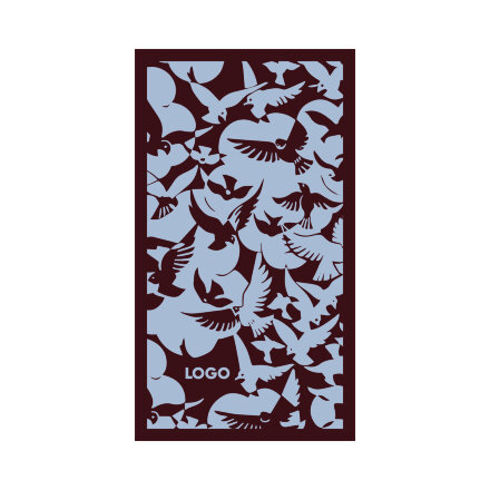 Плед под заказ с индивидуальным принтом. Полиэстер-софт, жаккард 2 цвета. Размер 90х150