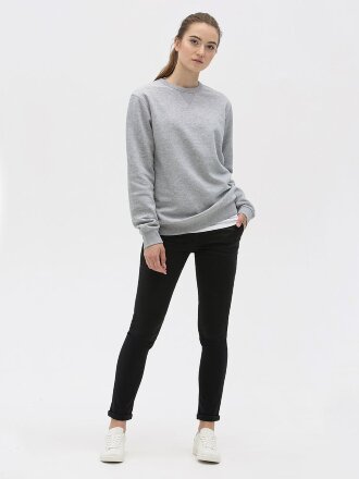 Толстовка унисекс Sully, серый меланж Толстовка унисекс Sully, серый меланж