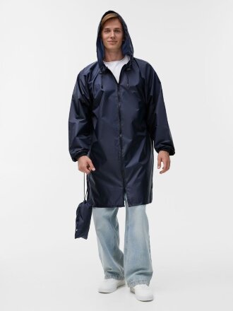 Дождевик Rainman Zip, темно-синий Дождевик Rainman Zip, темно-синий