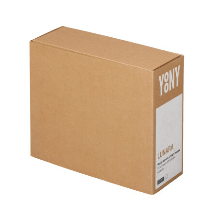 Набор кружек с подставками Lunara, белый