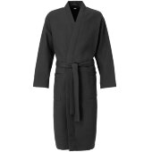 Халат вафельный Kimono, черный Халат вафельный Kimono, черный