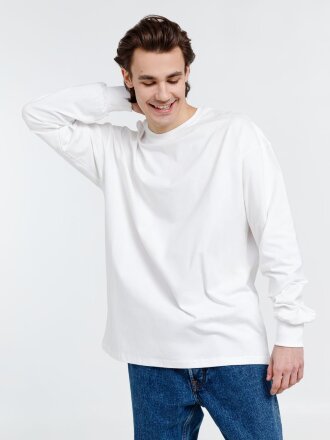 Футболка оверсайз унисекс Сity Sapiens, молочно-белая Футболка оверсайз унисекс Сity Sapiens, молочно-белая