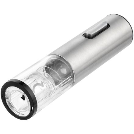 Электрический штопор с ножом для фольги Wine Diesel, серебристый Электрический штопор с ножом для фольги Wine Diesel, серебристый