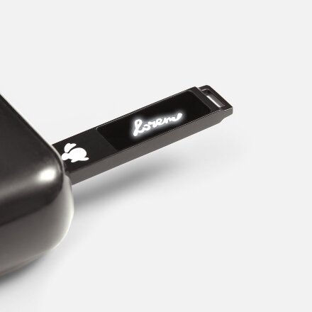 Флешка markBright Black с белой подсветкой, 32 Гб Флешка markBright Black с белой подсветкой, 32 Гб