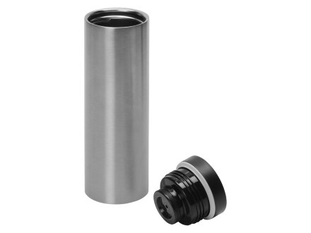 Вакуумная термокружка Noble с крышкой 360,Waterline, тубус, серебристый Вакуумная термокружка Noble с крышкой 360,Waterline, тубус, серебристый