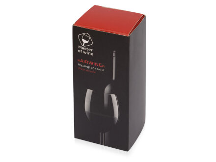 Аэратор Airwine для вина в подарочной коробке, черный Аэратор Airwine для вина в подарочной коробке, черный