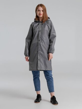 Дождевик со светоотражающими элементами Rainman Blink, серый Дождевик со светоотражающими элементами Rainman Blink, серый