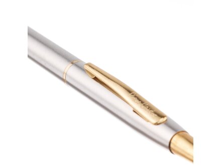 Ручка шариковая Pierre Cardin GAMME. Цвет - серебристый. Упаковка Е Ручка шариковая Pierre Cardin GAMME. Цвет - серебристый. Упаковка Е