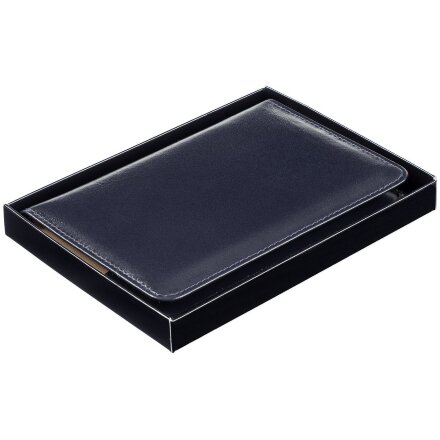 Обложка для паспорта Signature, синяя Обложка для паспорта Signature, синяя