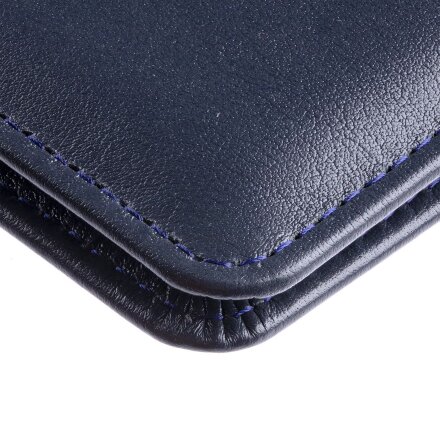Обложка для паспорта Signature, синяя Обложка для паспорта Signature, синяя