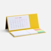 Календарь настольный Grade, желтый Календарь настольный Grade, желтый