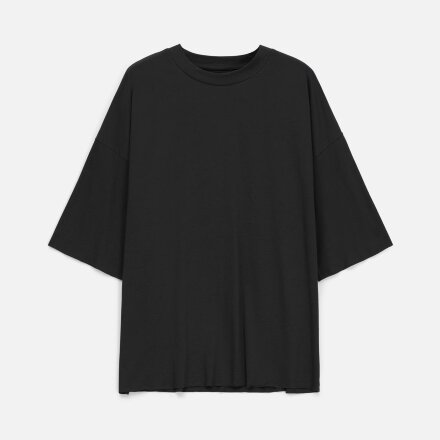 Футболка унисекс оверсайз T1, черная