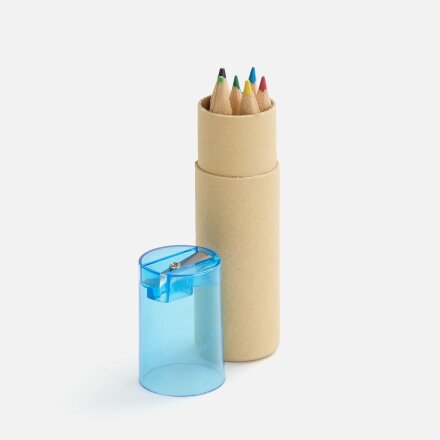 Набор карандашей Pencilvania Office с точилкой, синий Набор карандашей Pencilvania Office с точилкой, синий