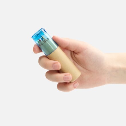 Набор карандашей Pencilvania Office с точилкой, синий Набор карандашей Pencilvania Office с точилкой, синий