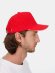 Бейсболка Classic 2.0, красная с белым кантом