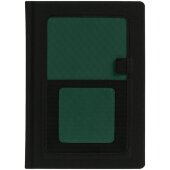 Ежедневник Mobile на заказ, недатированный, черно-зеленый Ежедневник Mobile на заказ, недатированный, черно-зеленый