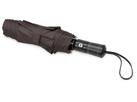 Зонт складной Ontario, автоматический, 3 сложения, с чехлом, коричневый Зонт складной Ontario, автоматический, 3 сложения, с чехлом, коричневый