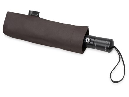 Зонт складной Ontario, автоматический, 3 сложения, с чехлом, коричневый Зонт складной Ontario, автоматический, 3 сложения, с чехлом, коричневый