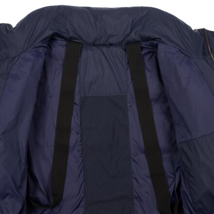 Пуховик унисекс Kapsula, темно-синий Пуховик унисекс Kapsula, темно-синий