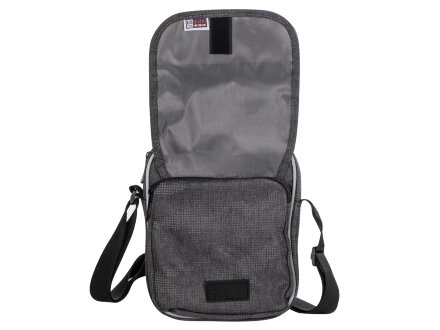 Сумка Camo со светоотражающим дизайном на плечо, серый Сумка Camo со светоотражающим дизайном на плечо, серый