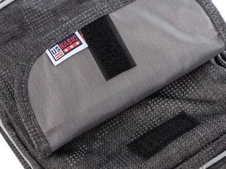 Сумка Camo со светоотражающим дизайном на плечо, серый Сумка Camo со светоотражающим дизайном на плечо, серый