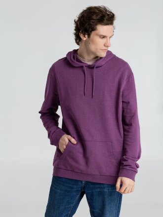 Толстовка с капюшоном унисекс Hoodie, фиолетовый меланж Толстовка с капюшоном унисекс Hoodie, фиолетовый меланж