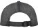 5-панельная стрейчевая кепка Manu, темно-серый 5-панельная стрейчевая кепка Manu, темно-серый