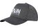 5-панельная стрейчевая кепка Manu, темно-серый 5-панельная стрейчевая кепка Manu, темно-серый