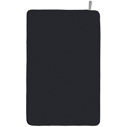 Спортивное полотенце Vigo Medium, черное Спортивное полотенце Vigo Medium, черное