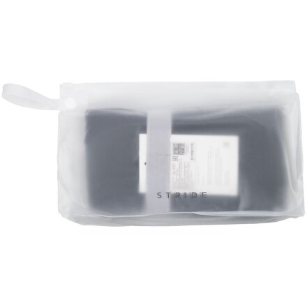 Спортивное полотенце Vigo Medium, черное Спортивное полотенце Vigo Medium, черное