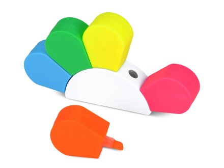 Маркер Цветок 5-цветный на водной основе Маркер Цветок 5-цветный на водной основе